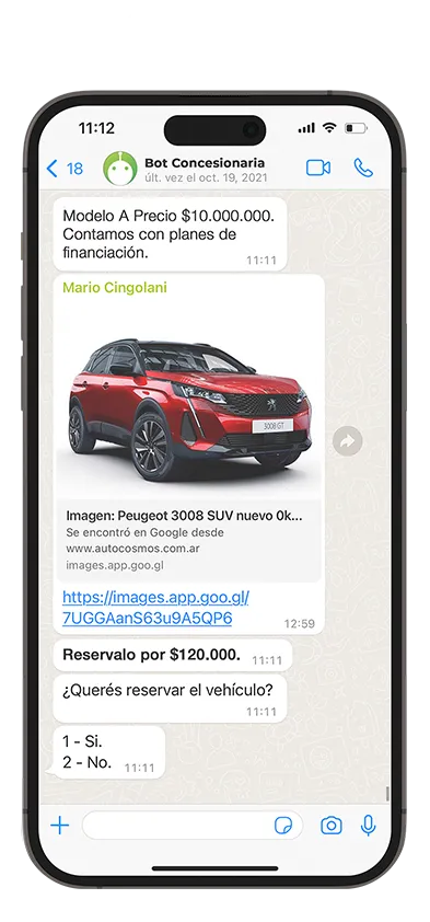 Ejemplo Chatbot