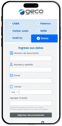 SoloTurnos Empresas - Seleccion datos