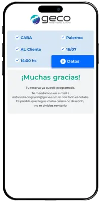 SoloTurnos Empresas - Reserva aprobada